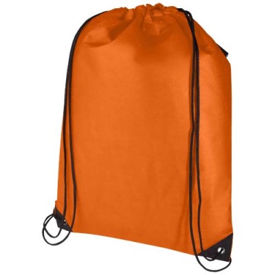 Borsa con coulisse in tessuto non tessuto riciclato certificato GRS Evergreen - 5L - cod. P130080